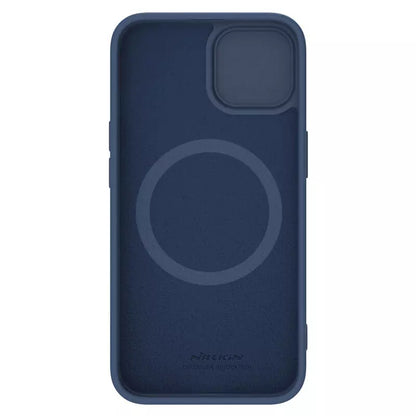 Capa MagSafe para Apple iPhone 15 Plus, Nillkin, CamShield Silky, Azul
