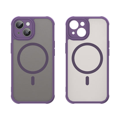 Capa MagSafe para Apple iPhone 15 Plus, Techsuit, HaloFrost II, Roxo