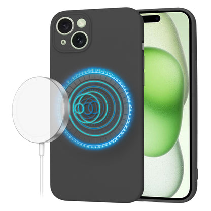 Capa MagSafe para Apple iPhone 15 Plus, Techsuit, SoftFlex, Preta