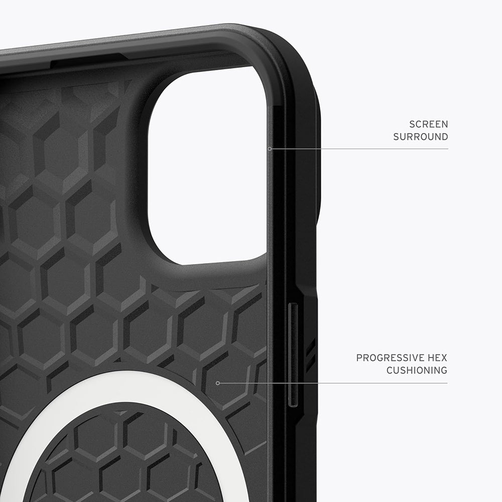 Capa MagSafe para Apple iPhone 15 Plus, Urban Armor Gear, Civilian, Preta