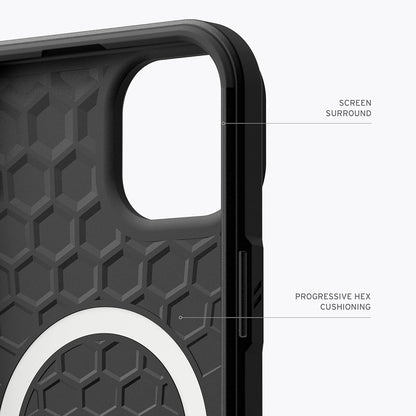 Capa MagSafe para Apple iPhone 15 Plus, Urban Armor Gear, Civilian, Preta