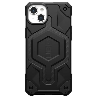 Capa MagSafe para Apple iPhone 15 Plus, Urban Armor Gear, Monarch Pro Carbon, Preta