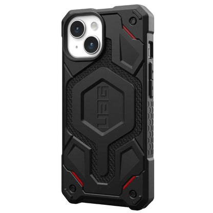 Capa MagSafe para Apple iPhone 15 Plus, Urban Armor Gear, Monarch Pro Kevlar, Preta