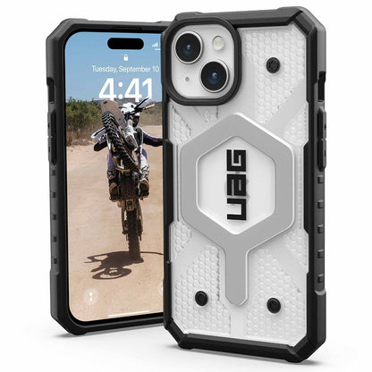 Capa MagSafe para Apple iPhone 15 Plus, Urban Armor Gear, Pathfinder, Transparente