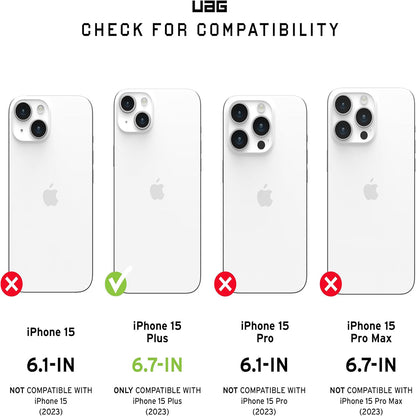 Capa MagSafe para Apple iPhone 15 Plus, Urban Armor Gear, Pathfinder, Verde