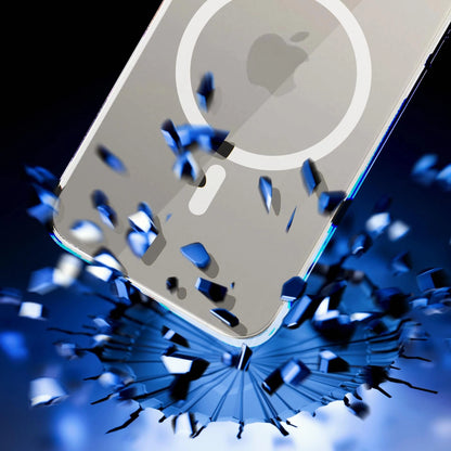 Capa MagSafe para Apple iPhone 15 Pro Max, 3MK, Clear MagCase, Transparente