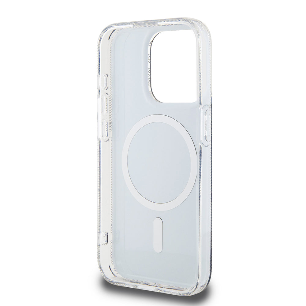 Capa MagSafe para Apple iPhone 15 Pro Max, Guess, IML Gcube, Preta