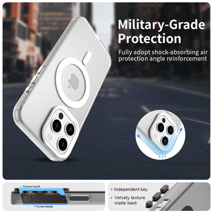 Capa MagSafe para Apple iPhone 15 Pro Max, Techsuit, CandyCase, Branca