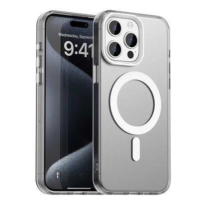 Capa MagSafe para Apple iPhone 15 Pro Max, Techsuit, CandyCase, Branca