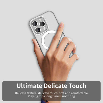 Capa MagSafe para Apple iPhone 15 Pro Max, Techsuit, CandyCase, Branca