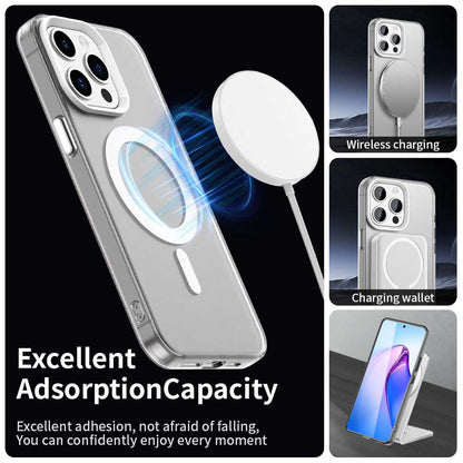 Capa MagSafe para Apple iPhone 15 Pro Max, Techsuit, CandyCase, Branca
