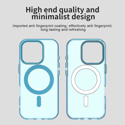 Capa MagSafe para Apple iPhone 15 Pro Max, Techsuit, CandyCase, Azul