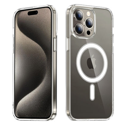 Capa MagSafe para Apple iPhone 15 Pro Max, Techsuit, Pro, Transparente