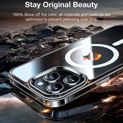 Capa MagSafe para Apple iPhone 15 Pro Max, Torras, Diamond, Transparente