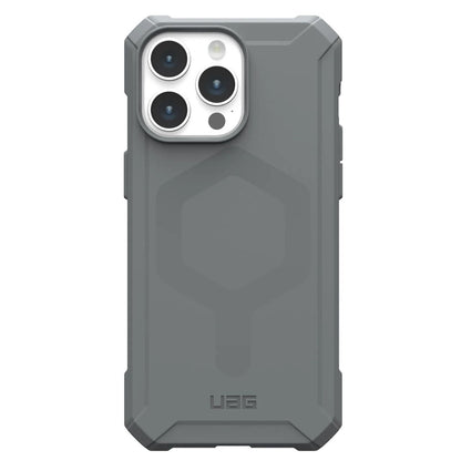 Capa MagSafe para Apple iPhone 15 Pro Max, Urban Armor Gear, Essential Armor, Prateada