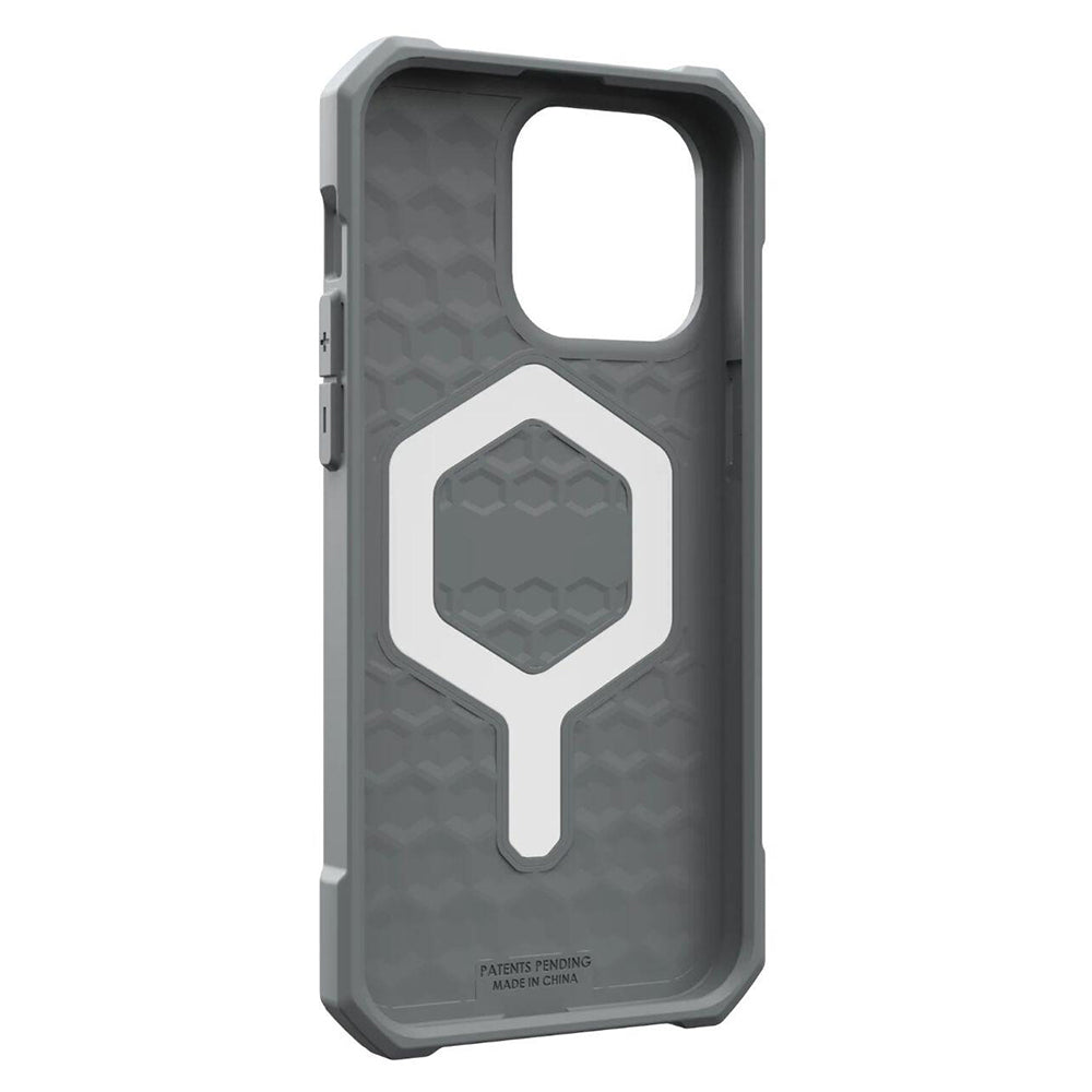Capa MagSafe para Apple iPhone 15 Pro Max, Urban Armor Gear, Essential Armor, Prateada