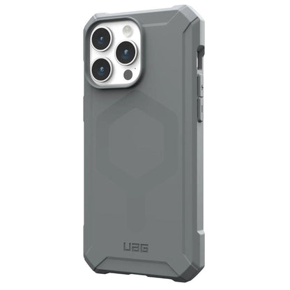 Capa MagSafe para Apple iPhone 15 Pro Max, Urban Armor Gear, Essential Armor, Prateada