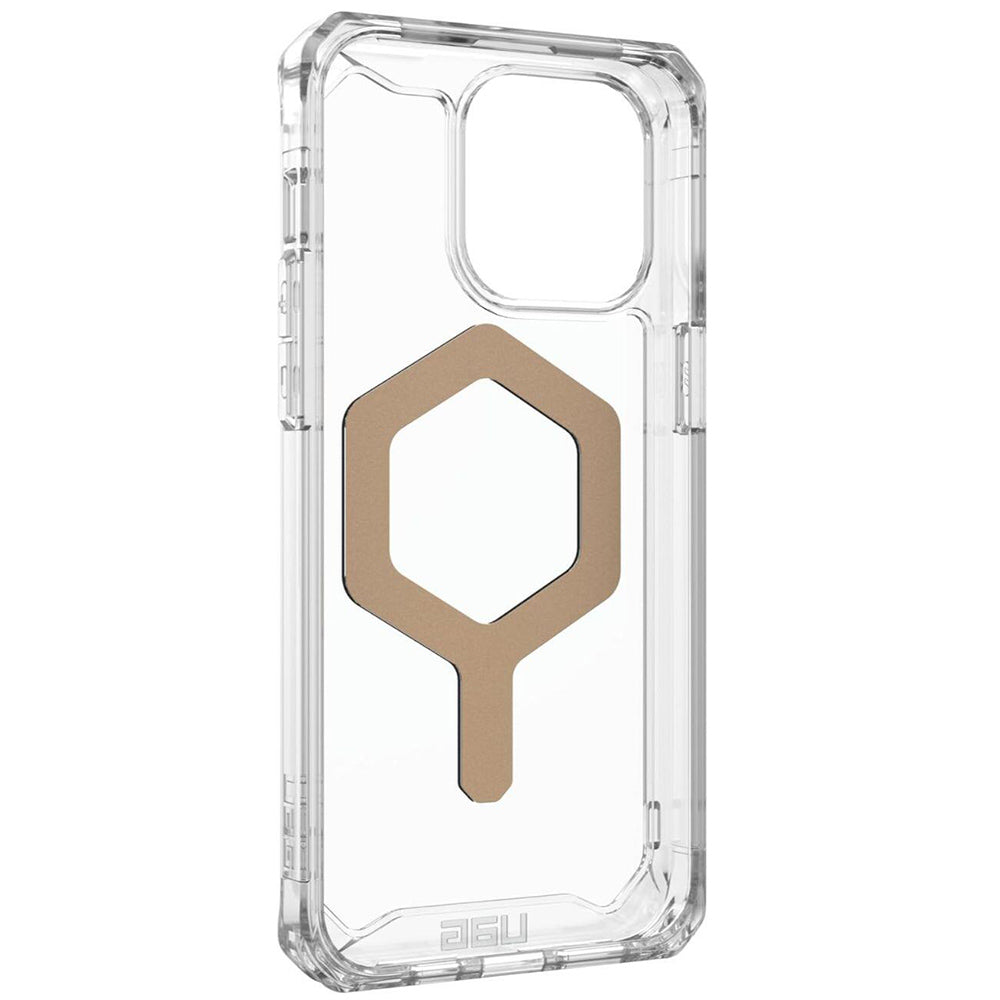 Capa MagSafe para Apple iPhone 15 Pro Max, Urban Armor Gear, Plyo, Dourada