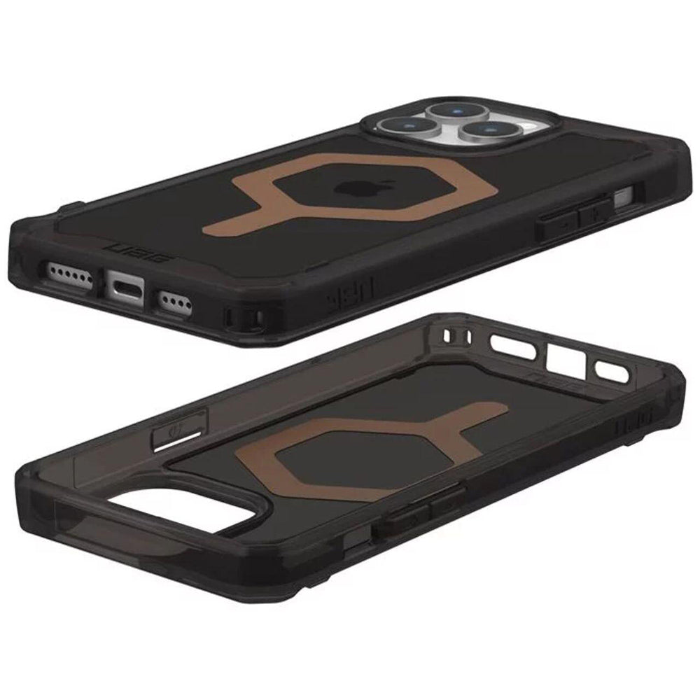 Capa MagSafe para Apple iPhone 15 Pro Max, Urban Armor Gear, Plyo, Castanha