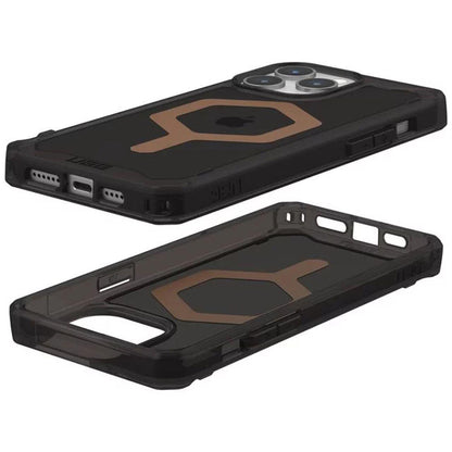 Capa MagSafe para Apple iPhone 15 Pro Max, Urban Armor Gear, Plyo, Castanha