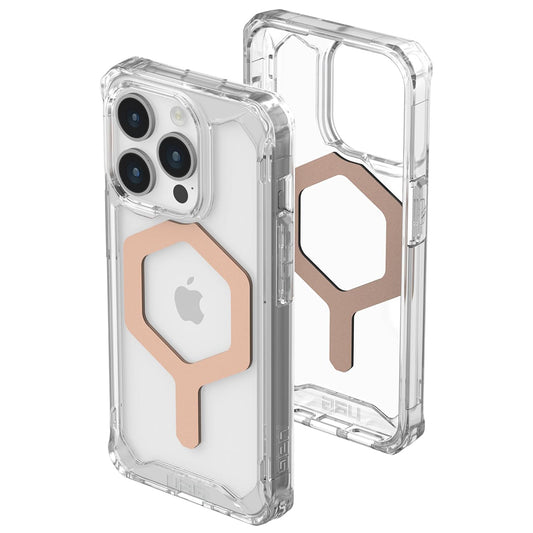 Capa MagSafe para Apple iPhone 15 Pro Max, Urban Armor Gear, Plyo, Rosa Dourado