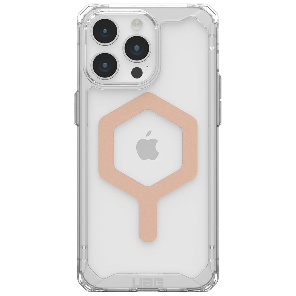 Capa MagSafe para Apple iPhone 15 Pro Max, Urban Armor Gear, Plyo, Rosa Dourado