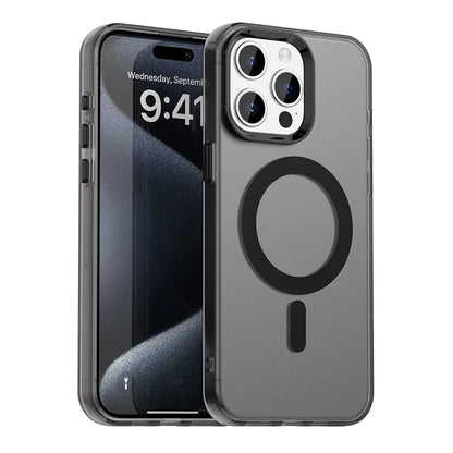 Capa MagSafe para Apple iPhone 15 Pro, Techsuit, CandyCase, Preta