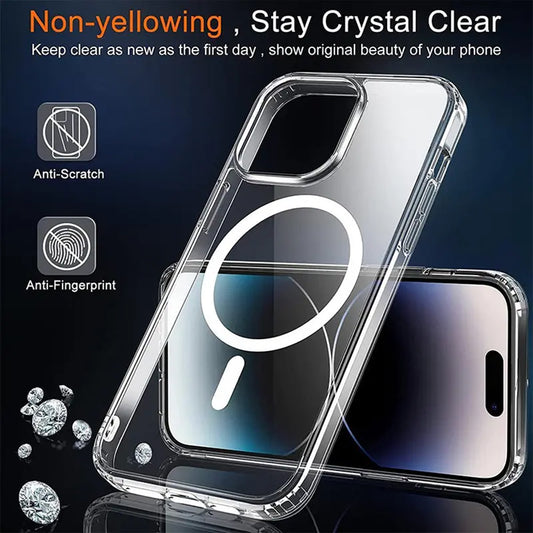 Capa MagSafe para Apple iPhone 15 Pro, Techsuit, Pro, Azul