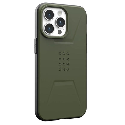 Capa MagSafe para Apple iPhone 15 Pro, Urban Armor Gear, Civilian, Verde