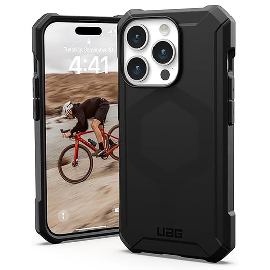 Capa MagSafe para Apple iPhone 15 Pro, Urban Armor Gear, Essential Armor, Preta