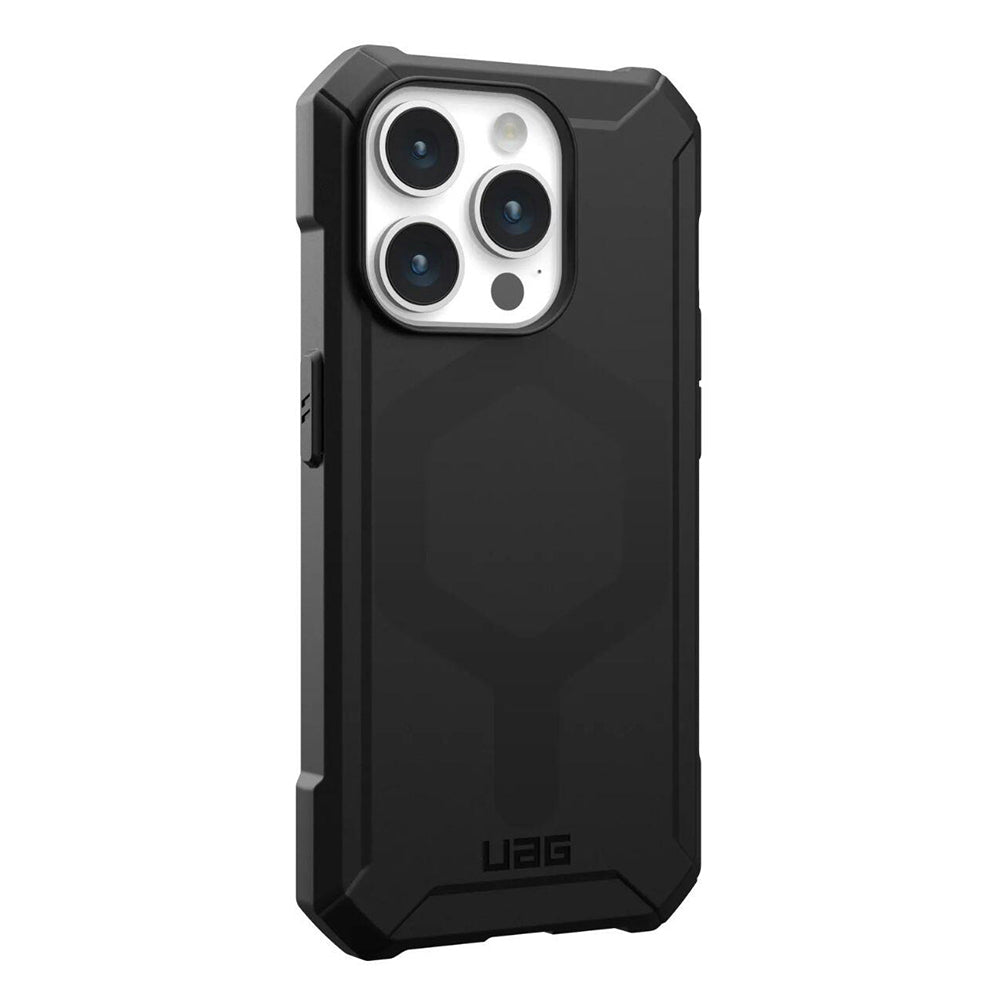 Capa MagSafe para Apple iPhone 15 Pro, Urban Armor Gear, Essential Armor, Preta