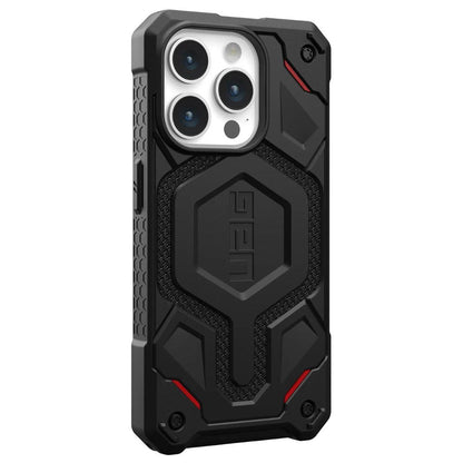 Capa MagSafe para Apple iPhone 15 Pro, Urban Armor Gear, Monarch Pro Kevlar, Preta