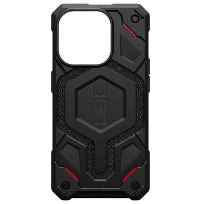 Capa MagSafe para Apple iPhone 15 Pro, Urban Armor Gear, Monarch Pro Kevlar, Preta