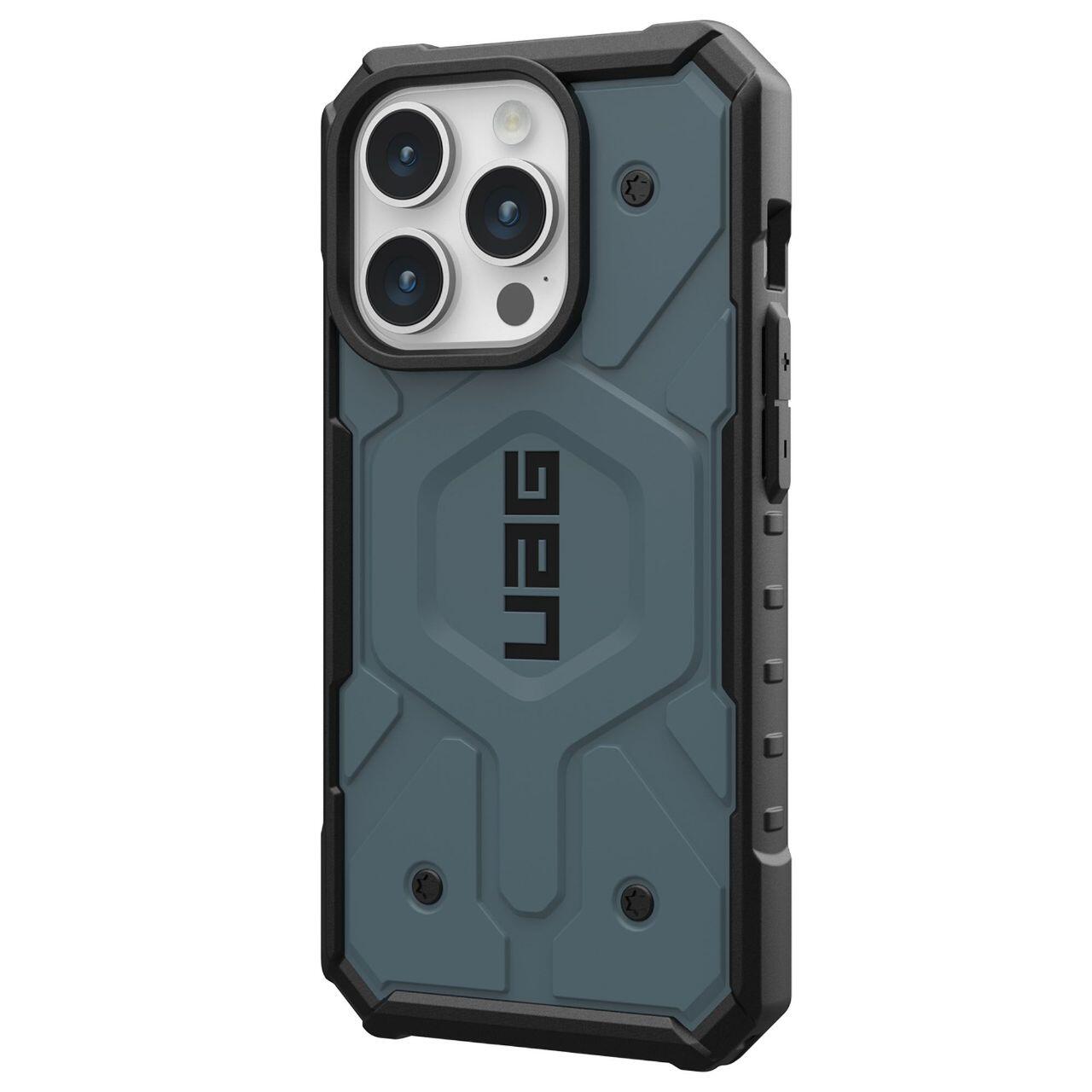 Capa MagSafe para Apple iPhone 15 Pro, Urban Armor Gear, Pathfinder, Azul