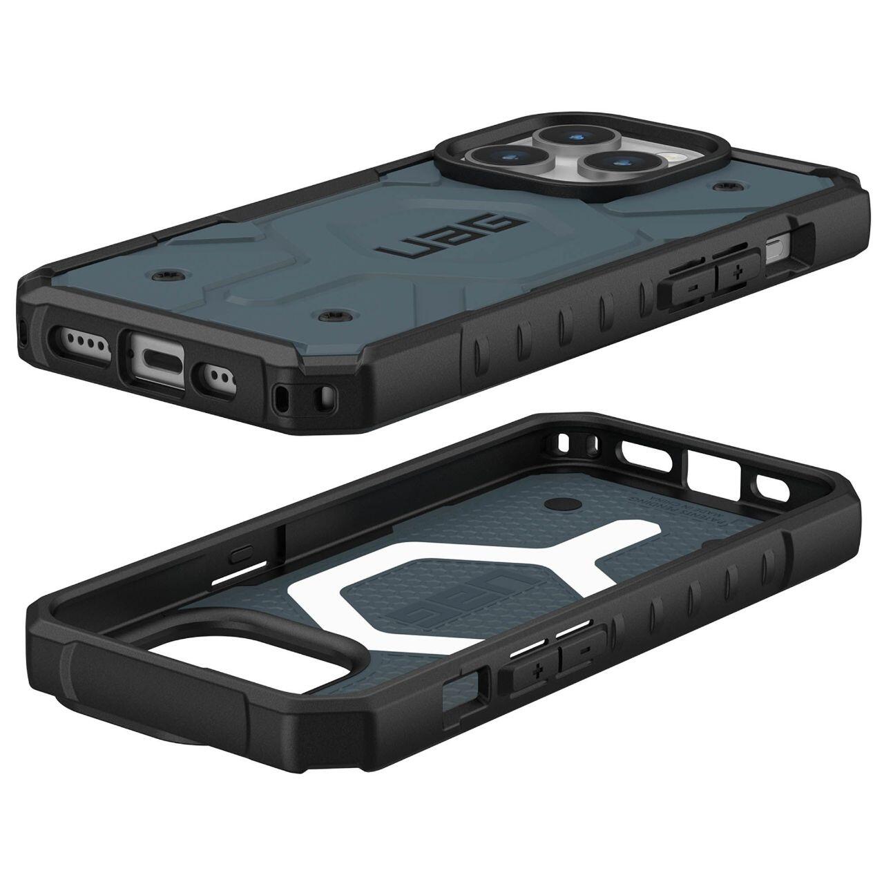 Capa MagSafe para Apple iPhone 15 Pro, Urban Armor Gear, Pathfinder, Azul