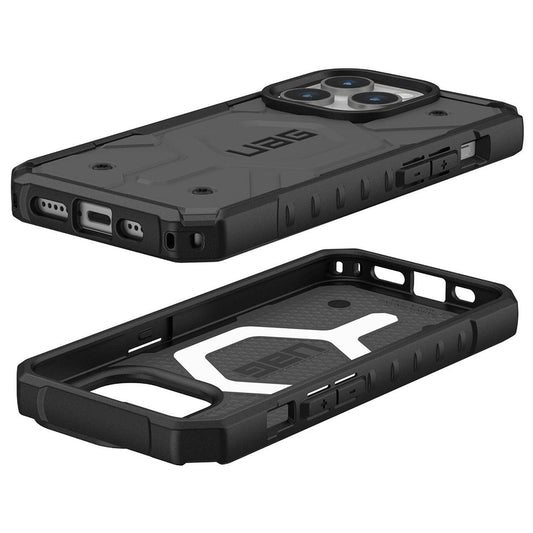Capa MagSafe para Apple iPhone 15 Pro, Urban Armor Gear, Pathfinder, Prateada