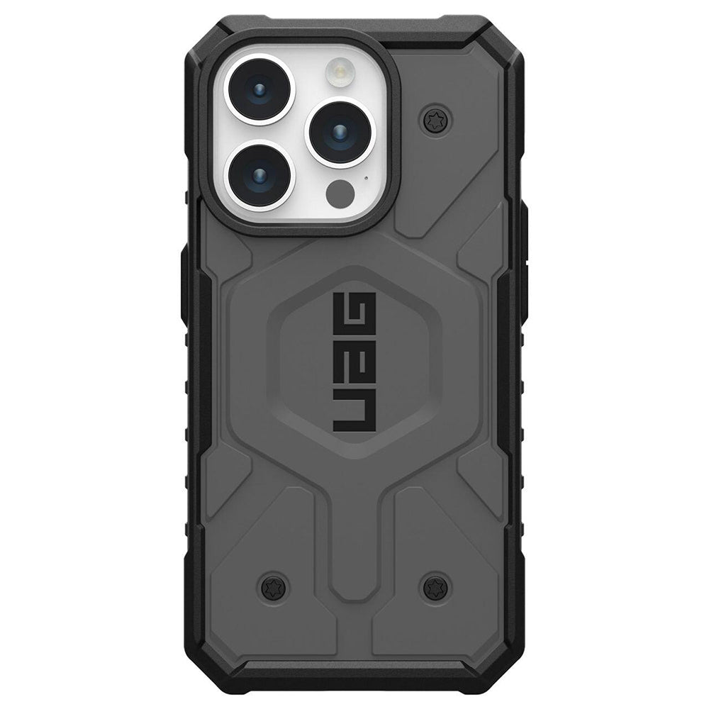 Capa MagSafe para Apple iPhone 15 Pro, Urban Armor Gear, Pathfinder, Prateada