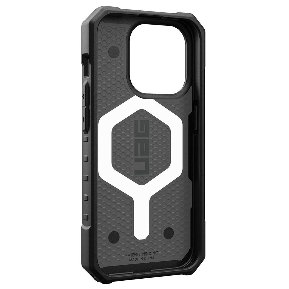 Capa MagSafe para Apple iPhone 15 Pro, Urban Armor Gear, Pathfinder, Prateada