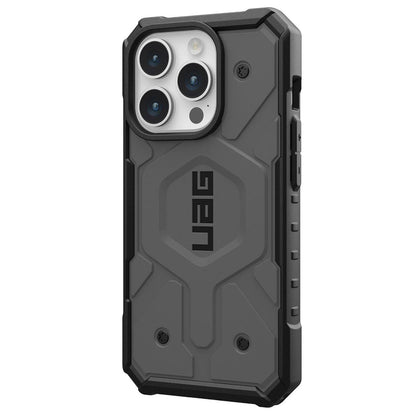 Capa MagSafe para Apple iPhone 15 Pro, Urban Armor Gear, Pathfinder, Prateada