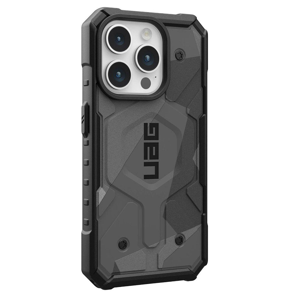 MagSafe Case for Apple iPhone 15 Pro, Urban Armor Gear, Pathfinder SE Geo Camo, Camouflage