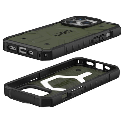 Capa MagSafe para Apple iPhone 15 Pro, Urban Armor Gear, Pathfinder, Verde