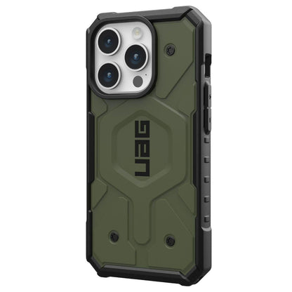 Capa MagSafe para Apple iPhone 15 Pro, Urban Armor Gear, Pathfinder, Verde