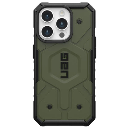 Capa MagSafe para Apple iPhone 15 Pro, Urban Armor Gear, Pathfinder, Verde