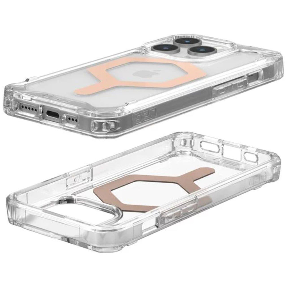Capa MagSafe para Apple iPhone 15 Pro, Urban Armor Gear, Plyo, Rosa Dourado