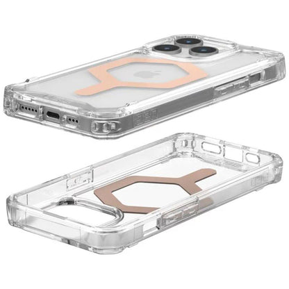 Capa MagSafe para Apple iPhone 15 Pro, Urban Armor Gear, Plyo, Rosa Dourado