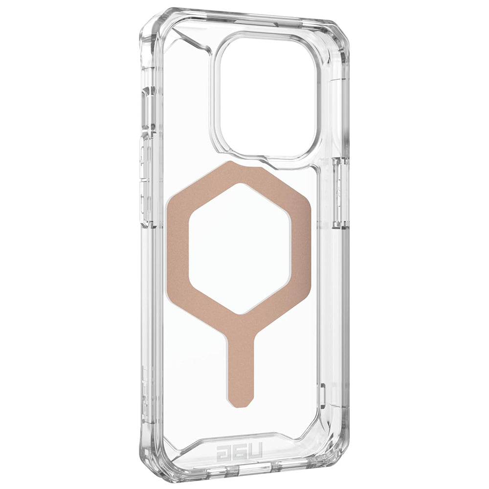 Capa MagSafe para Apple iPhone 15 Pro, Urban Armor Gear, Plyo, Rosa Dourado