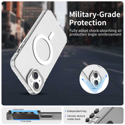 Capa MagSafe para Apple iPhone 15, Techsuit, CandyCase, Branca
