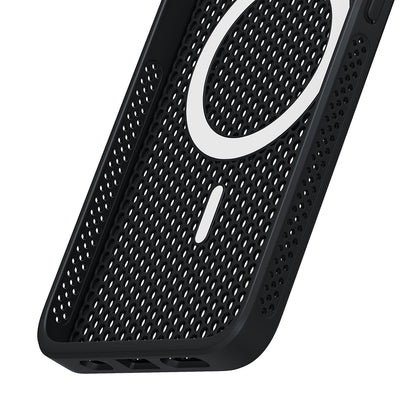 Capa MagSafe para Apple iPhone 16, 3MK, COOLing, Preta