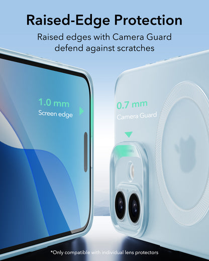 Capa MagSafe para Apple iPhone 16, ESR, Zero, Azul Acetinado