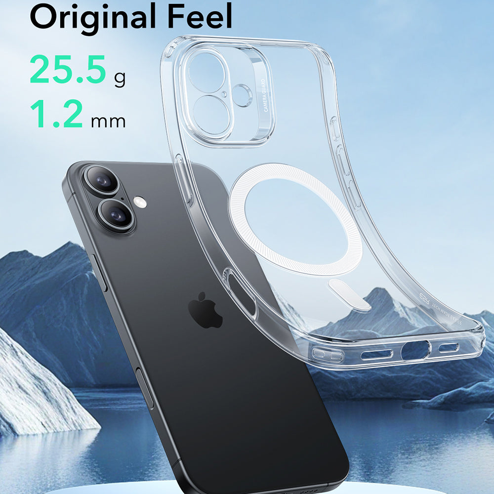 MagSafe Case for Apple iPhone 16, ESR, Zero, Transparent
